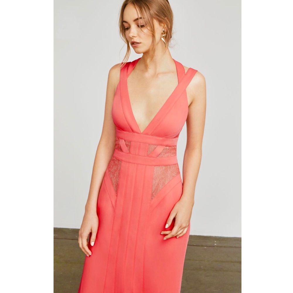 BCBGMaxAzria Coral Maxi Dress